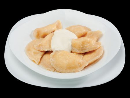 Dumplings with curd